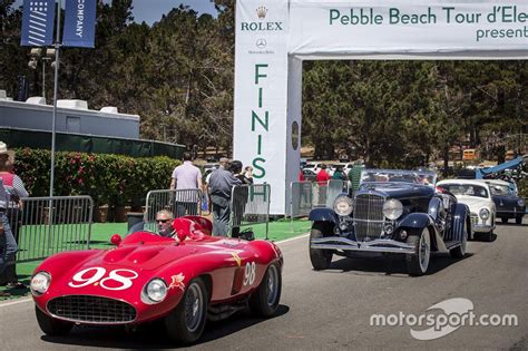 Les Wexner, 1955 Ferrari 857S Scaglietti Spyder at Pebble Beach Concours d'Elegance High-Res ...