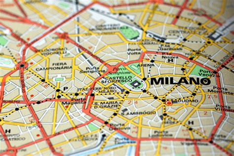 Map Of Milan