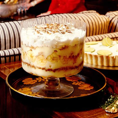 • in a pot on the stove heat 3 cups milk until the edges bubble • combine the salt and sugar in a common sense gardening advice and ideas. Banana Pudding Trifle - Heavenly Holiday Desserts ...