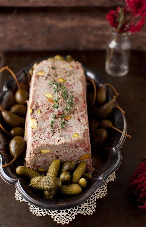 Country Pate With Pistachios Recipe Country Pate Pate Recipes Cooking