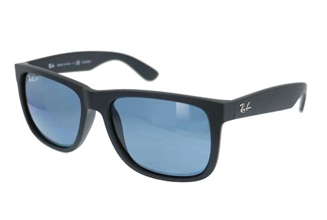 Ray Ban Justin Men S Polarized Blue Classic Sunglasses Rb4165 622 2v 55 16 8053672508147 Ebay