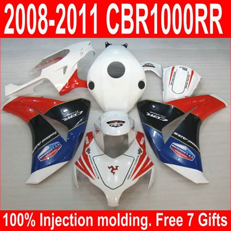 Injection Molded Plastic Fairing Kit Fit For Honda Cbr1000rr 08 09 10