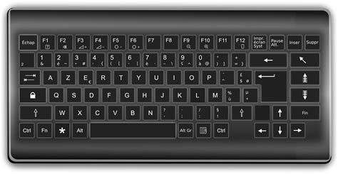 Printable Keyboard Layout