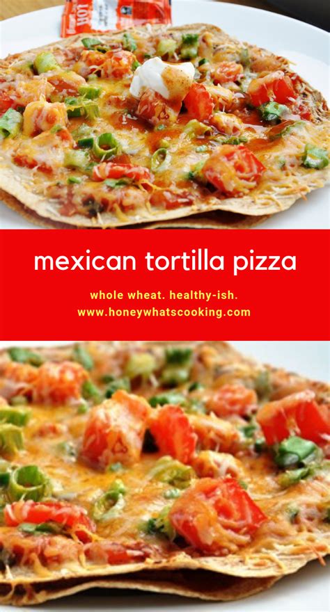 Taco Bell Mexican Pizza Vegetarian Baked Recipe Mexican Food Recipes Tortilla Pizza Recipes