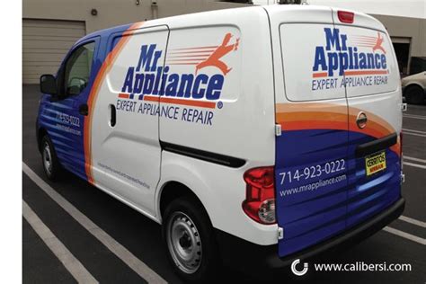 Caliber appliances recommends installing the manual shutoff valve in a location readily accessible by the customer, so that gas to the appliance can be shut off in an emergency situation. Mr. Appliance van wrap (With images) | Van wrap, Car wrap ...