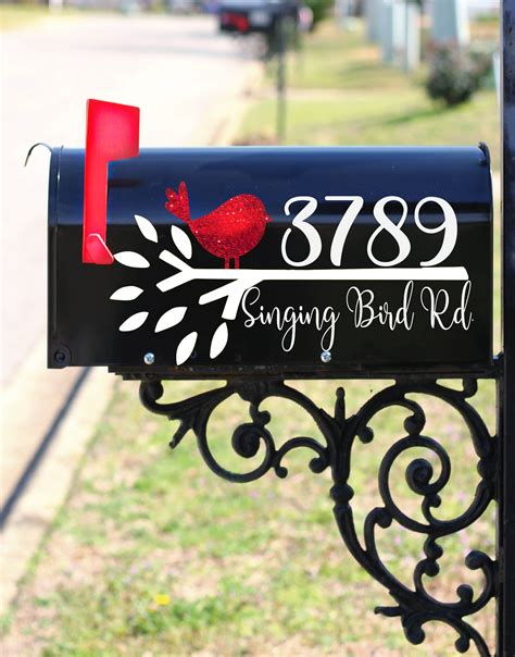 Decorate your laptops, water bottles, notebooks and windows. Mailbox Decal, Bird Mailbox, Mailbox, Bird Decals, Mailbox ...