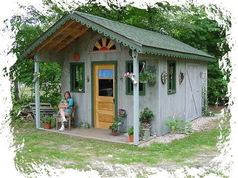 Rusticgardenshedswithporches Rustic Garden Potting Shed With