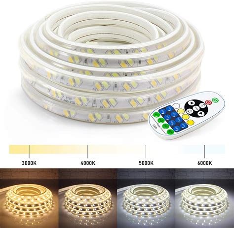Led Strip Lights 2 In 1 Warm White And Cool White Flexible