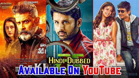 Top 5 Big New Superhit South Hindi Dubbed Movie Available On Youtube