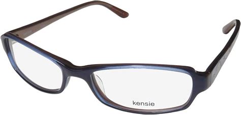 Kensie Eyeglasses Float Blueberry 52mm Clothing Shoes And Jewelry