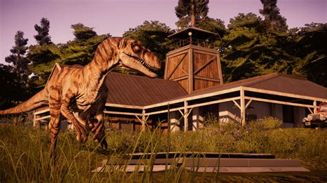 Raptor In The Worker Village Jurassicworldevo