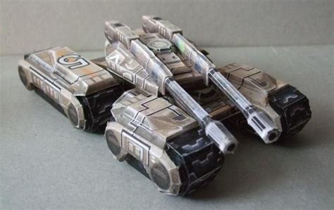 Mammoth Tank Tiberium Wars Paper Model By C Papercrafts The