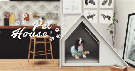 Sims 4 Ccs The Best Pet House By Sim Imagination