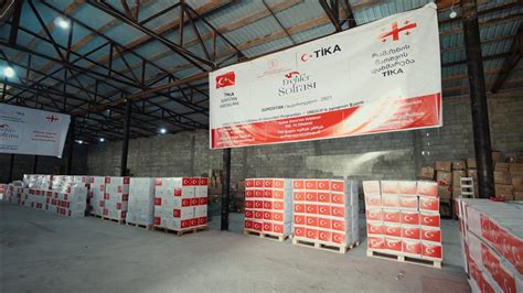 Roughly half of these are in the horn and the central sahel. Turkey ups charity work in Georgia during Ramadan