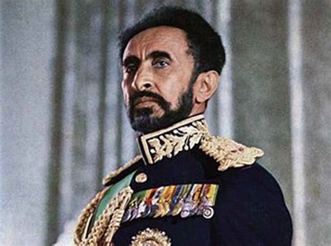 Emperor Haile Selassie Of Ethiopia World History