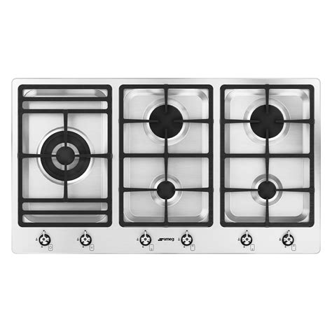 Smeg 90cm Gas Cooktop Psa906 5 Buy Online With Afterpay And Zippay