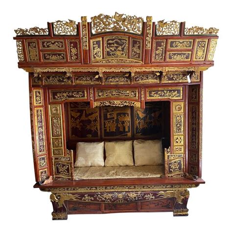 Antique Chinese Wedding Bed In 2021 Wedding Bed Chinese Furniture