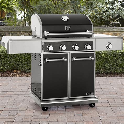 Kenmore Elite 4 Burner Lp Gas Grill With Side Burner