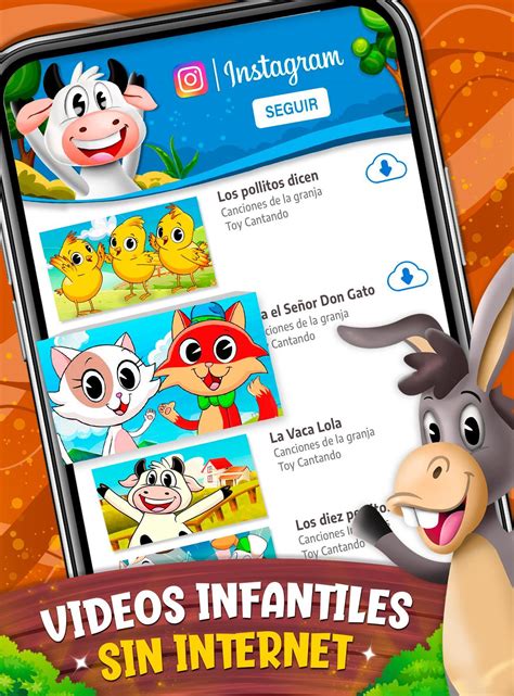 La vaca lola, sus mejores canciones, canciones infantiles. Canciones de la Granja Gratis: Vaca Lola for Android - APK ...