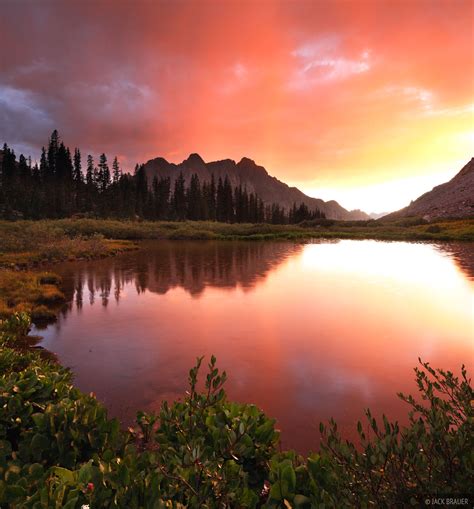 Animas Sunset Weminuche Wilderness Colorado Mountain Photography
