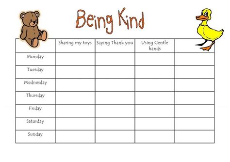 Free Rewards Chart For Kids To Print Learning Printable