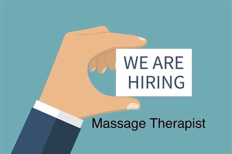 We Are Hiring Massage Therapist Or Offering Room For Rent Inquiries