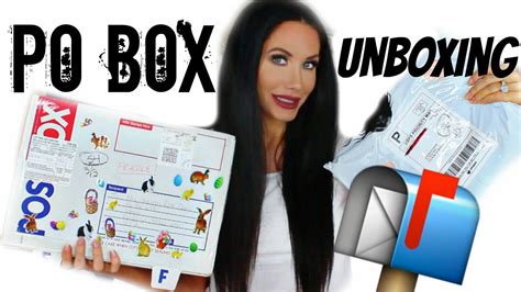 special po box unboxing youtube