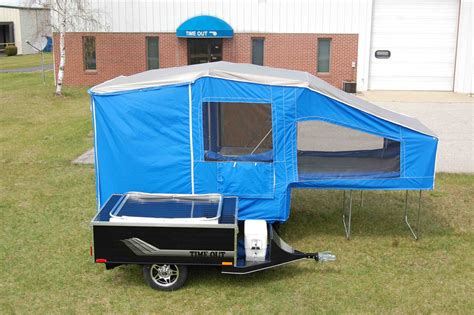 Time Out Deluxe Camper Trailer Bare Bones Motorcycle Trailers