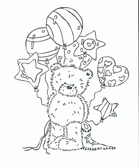 Tatty Teddy Pictures To Colour In Vlr Eng Br