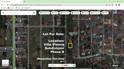 Lot For Sale At Villa Vienna Subdivision Phase B Quezon City