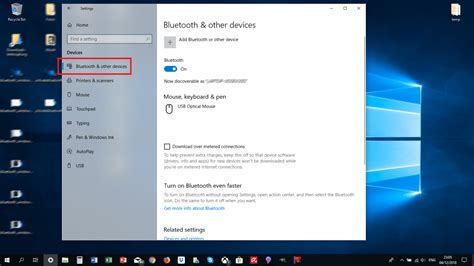 Bluetooth And Other Devices Settings