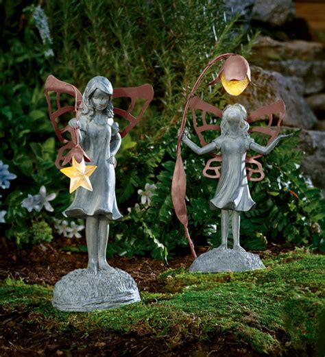 Solar Garden Fairy Statue Online Sale Up To 55 Off