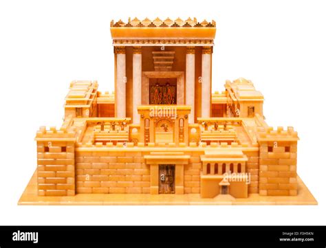 Herod Temple Model Cut Out Stock Images And Pictures Alamy