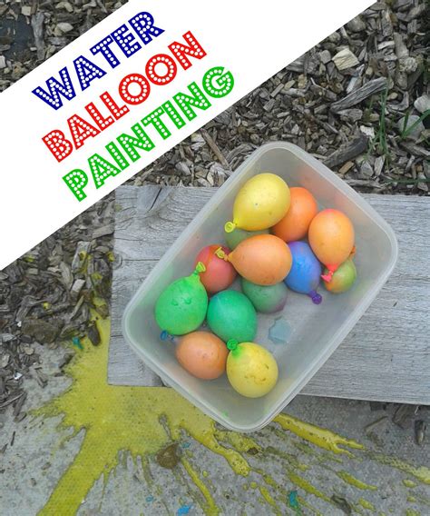 Water Balloon Painting Monkey And Mouse Balloon Painting Water