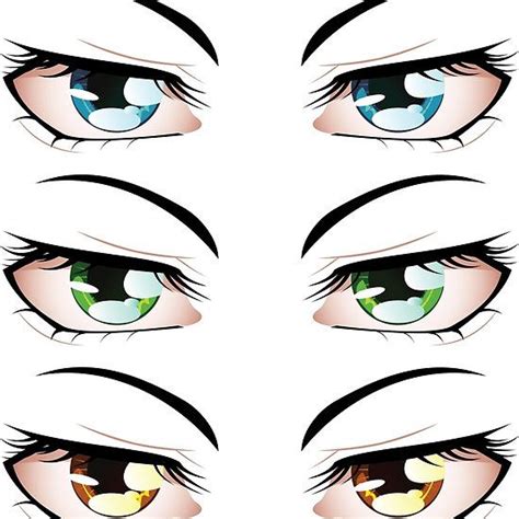 For proper understanding on how to place glares, below we have place the glare instructions from the female eyes drawing tutorial. Cartoon male eyes 3 by AnnArtshock | Anime style, Anime, Cartoon man