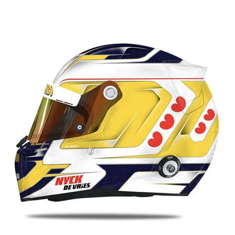 The wasted talent of motorsport nyck de vries' championship journey | 2019 formula 2 season highlights Nyck De Vries helmet design for LMP2 and Toyota LMP1 ...