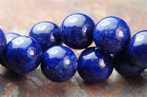8mm Lapis Lazuli A Grade Round Beads 15 Inch Strand