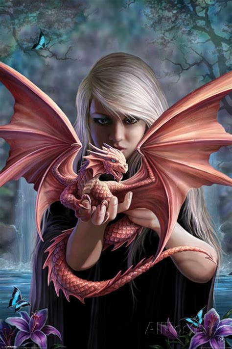 Anne Stokes Dragonkin Poster At Fantasy Dragon