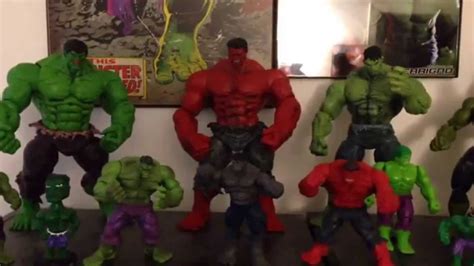 Incredible Hulk Action Figure Collection Youtube