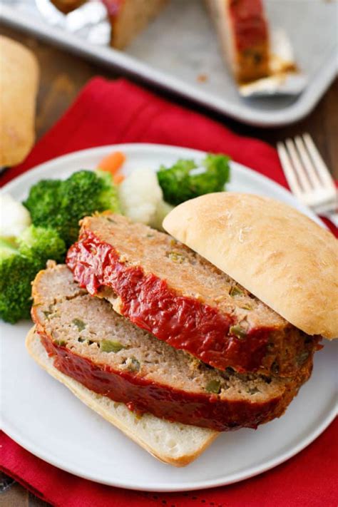 I subbed ground turkey for beef in this recipe and the meatloaf turned out delicious. Ground Turkey Meatloaf Recipe - The Best Easy Healthy ...