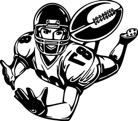 Standing Football Player Clipart 20 Free Cliparts Download Images On