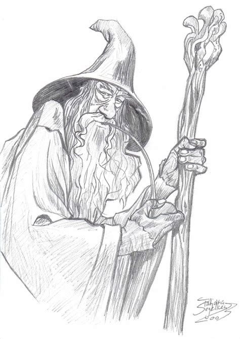 Evil Wizard Sketch By Dimelife On Deviantart
