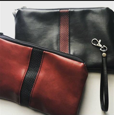 Black Faux Peta Approved Vegan Leather Oxford Handbag Upholstery Craft