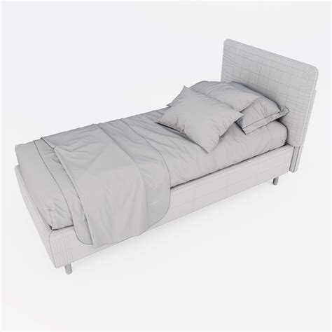 Single Bed 01 Download The 3d Model 11029