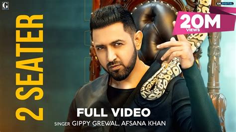 2 Seater Gippy Grewal Official Video Afsana Khan Amrit Maan