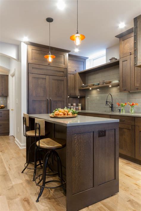 Kitchen remodel using existing oak cabinets kitchen ideas picture. Seating for Two at Small Kitchen Island | HGTV