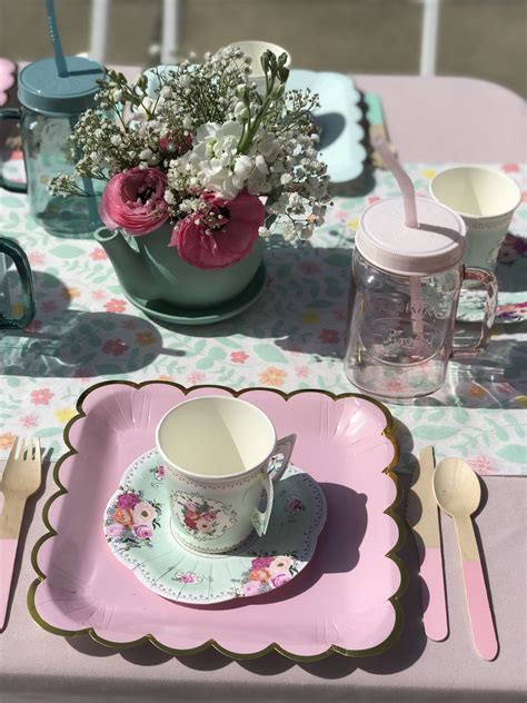 Afternoon tea, by definition, is a light meal. Tea party ideas! Adorable table settings for a tea party ...