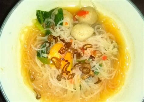 5 resep soto bandung kuah bening, pakai lobak terasa segar. Aneka Resep: Soun Bakso Kuah Segar Anti Gagal - YB Recipe