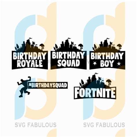 Fortnite Logo Svg Fortnite Birthday Fortnite Svg Bundle Fortnite Svg