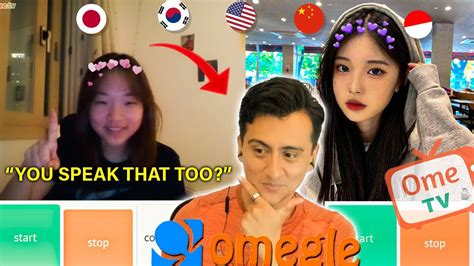 Mexican Polyglot Shocking Asians On Omegle They Went Nuts When I Spoke Their Language Youtube